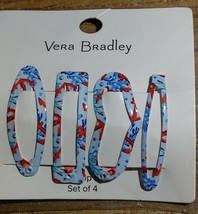 New Vera Bradley Colorful Hair Clips Anchors Aweigh 27154-T92 - £11.79 GBP