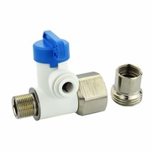 John Guest Speedfit 3/8 x 3/8 x 3/8 Inch Angle Stop Adapter Valve, Push to Conne - $17.00