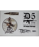 Shot Show 2025 Lot of 4 D5 Ranges Stickers - €11,09 EUR