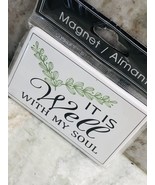 ShipN24Hours.New-Greenbrier Refrigerator Magnet “It is Well With My Soul”. - £8.52 GBP