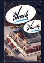 the SHACK RESTAURANT &amp; SHANTY LOUNGE Spokane  WA * chrome postcard - not... - $5.89