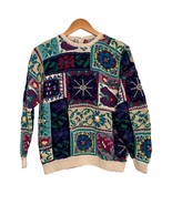 Northern Isles Vintage Sweater Pullover Size Small Colorful Flaws - $369.07 MXN