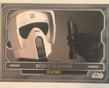 Star Wars Galactic Files Vintage Trading Card #629 Scout Blaster - $2.48