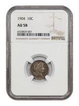 1904 10C NGC AU58 - £114.96 GBP