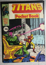 Titans Pocket Book #7 Thor Iron Man Widow 1980 Marvel Comics Uk 52pg Digest Vg+ - £19.73 GBP