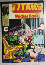 Titans Pocket Book #7 Thor Iron Man Widow 1980 Marvel Comics Uk 52pg Digest Vg+ - £19.84 GBP