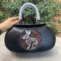 Gs for women leather handbags 2023 new handmade relief lady luxury designer handbag for thumb200