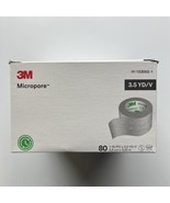 3M 80 Rolls Micropore Surgical Tape 1 in x 3.5 yd 1530SS-1 - £24.17 GBP