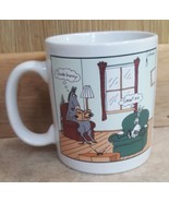Vintage The Far Side Dumb Bunny Smart Ass Coffee Mug 1992 By Gary Larson... - $19.15