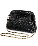 Homsunyi Women's Pleated Quilted PU Clutch Bag Evening Handbag - €14,36 EUR Homsunyi Women's Pleated Quilted PU Clutch Bag Evening Handbag - €14,36 EUR