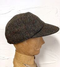 Vtg Harris Tweed Wool Cap Size XL NWT Maus & Hoffman Gray - $122.81 Vtg Harris Tweed Wool Cap Size XL NWT Maus & Hoffman Gray - $122.81