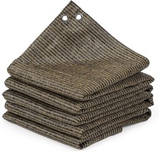6 X 8 Feet Of Sun Shade Cloth, 95% Shade Fabric With Stainless Steel Rei... - $797.05 MXN
