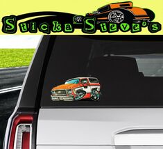 K10 C10 Blazer Decal Old School 3 X 6 Vinyl Laminated Sticker vintage X ... - $35.59