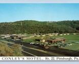Conley Motel Route 22 Pittsburgh Pennsylvania PA UNP Unused Chrome Postc... - $2.92