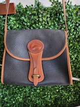Vintage Dooney &amp; Bourke All Weather Leather Essex Crossbody Handbag Bag - £37.92 GBP