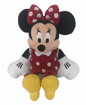 Disney Collections Classic Minnie Mouse 18” Plush Red Velour Dress - £11.95 GBP