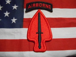 US SPECIAL OPERATIONS COMMAND AIRBORNE PATCH NEW - £5.53 GBP