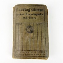 The Nursing Mirror Pocket Encyclopedia and Diary 1929 Scientific Press Book - £31.44 GBP