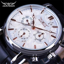 Jaragar New Mechanical Watch Men&#39;s Fashion Casual Automatic Mechanical W... - £53.25 GBP