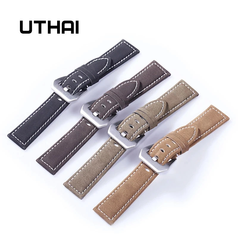 Sporting UTHAI P12 20mm Watch SA Genuine 22mm Watch Band 18-24mm Watch Accessori - £18.44 GBP