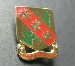 Army 107th Cavalry Regiment Lapel Pin Badge Crest 1 x 1.1 inches - £5.72 GBP