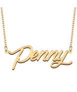 Penny Name Necklace for Best Friend Family Member Birthday Christmas Gift - €13,63 EUR