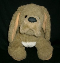 Vintage 1986 Graphics International Brown Tan Puppy Dog Stuffed Animal Plush Toy - £18.67 GBP