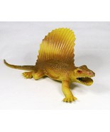 Imperial Dimetrodon 9&quot; Yellow &amp; Brown Dinosaur Figure Vintage 1977 Hong ... - £19.35 GBP