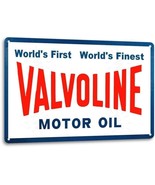 Valvoline Motor Oil Garage Shop Retro Vintage Rustic Wall Decor Large Me... - £19.80 GBP