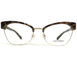 Zac Posen Gafas Monturas Livy TO Carey Oro Ojo de Gato Completo Borde 53... - $46.25