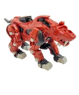 2002 Zoids Zaber Fang Red Saber Tooth Tiger Droid Figure #016 Hasbro Tom... - $9.46