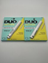 2 Pack - DUO Clear Strip Lash Adhesive 0.16 Oz  Waterproof Long Lasting ... - $17.70
