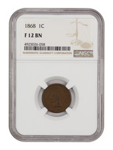 1868 1c NGC F12 - £75.54 GBP