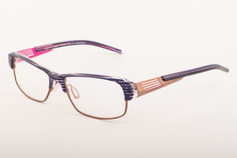 Orgreen PARKER 83 Purple Black / Copper Pink Acetate Eyeglasses 57mm - £173.89 GBP