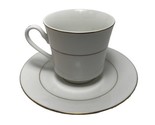 Royal Majestic Fine China Dor 8404 Footed Teacup Set with Saucer - £9.29 GBP