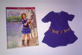 American Girl Doll Saige Dress &amp; Book - £12.58 GBP