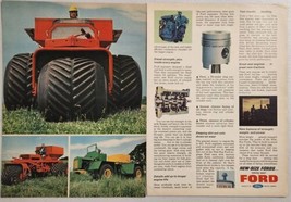 1980&#39;s? Print Ad All New Design Ford Diesel Tractors Farm Equipment - £14.37 GBP
