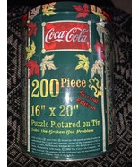 1998 Norman Rockwell Coca-Cola 200 Piece Puzzle in Coke Tin Can *SEALED* - $20.30 CAD
