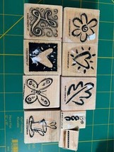 Stampin up Sketch Rubber Stamps #6 - £3.98 GBP