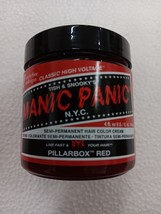 MANIC PANIC Hair Dye Vegan &amp; Cruelty Free- PILLARBOX RED-FREE SHIPPING - £8.89 GBP