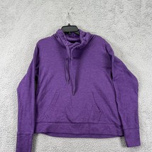 BCG Mens Purple Long Sleeve Kangaroo Pockets Pullover Hoodie Size L - £19.46 GBP