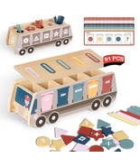 Montessori Kids Toddler Wooden Toy For Boys/Girls, Children Learning Gift - $20.19 CAD