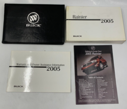 2005 Buick Rainier Owners Manual Handbook Set with Case OEM M04B41024 - $19.79