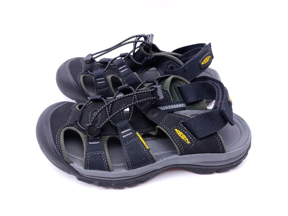 Keen Women's Whisper Fisherman Sandals Black/Gray 1014962 Size 7.5 Waterproof EU Item image 2