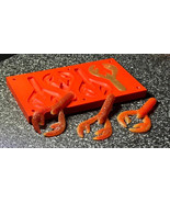 Large Detailed Open Pour Craw Creature Bait Mold (4 Cavities) - $493.93 MXN