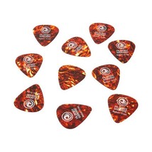 Planet Waves Shell-Color Celluloid Guitar Picks Pack of 10 - Medium  - £6.45 GBP