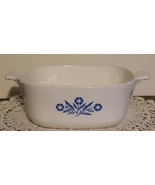 Corning Pyroceram ~ 1.5 Qt. ~ Cornflower Blue Casserole Dish ~ C-12 ~ US... - $70.16 CAD