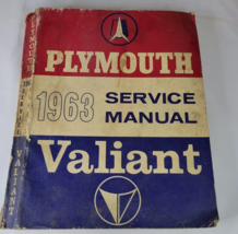 Manuale Di Riparazione OEM Del Servizio Plymouth Valiant 1963 - $44.99