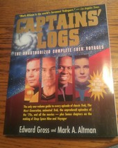 Star Trek - Captains&#39; Logs Supplemental Book- Gross &amp; Altman - £7.82 GBP