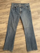 VTG Lucky Brand Jeans Plain Jane Flare Women’s Size 27R Dungarees USA Made - £11.36 GBP
